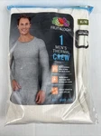 Fruit Of Loom Mens Xl Thermal Crew Shirt X-large White Natural Long Johns New. Price: $9.99.