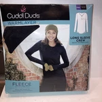 Cuddl Duds Warmlayer Women's Long Sleeve Crew With Thumbholes Xxl Black Nwts!! New. Price: $22.99.