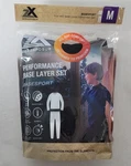 Zeroxposur Boys Performance Base Layer Set Black Top & Bottom Sz Medium 8/10 New. Price: $11.99.