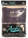Arctic Hero Thermal Underwear Boys Navy Blue Waffle Knit Top Long John Set 12/14 New. Price: $15.80.