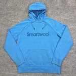 Smartwool Hoodie Mens Small Blue Blend Pullover Kangaroo Pocket Sweatshirt Pre-owned. Price: $21.99.
