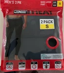 32 Degrees Heat Men's Base Layer Pants Pack Size Black New. Price: $12.99.