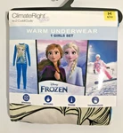 Climate Right By Cuddl Duds Warm Underwear Set-disney Frozen -girl's Size 8/10 New. Price: $12.99.