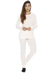 Just Love Women's Thermal Underwear Pajamas Set Small White New. Price: $31.67.
