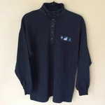 Maser Of Austria Women's Long Sleeve Top Black 100% Cotton 1/4 Snap Ski Medium Pre-owned. Price: $17.99.