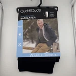 Cuddl Duds Performance Baselayer Black Breathable Waffle Thermal Pants Men's Xxl New. Price: $24.99.