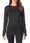Cuddl Duds Therma Wear Long Sleeve Crewneck Top Large (14-16) Black New. Price: $31.49.