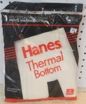 Deadstock Vintage Hanes Thermal Bottom Men's Size Large (38-40) White 1994 Nos New. Price: $24.99.