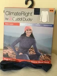 Climate Right Cuddl Duds Women Plush Warmth Mock Neck Crew Top Blue Many Sizes New. Price: $14.98.
