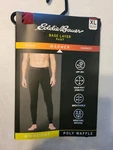 Men's Eddie Bauer Size Xl Base Layer Pants Midweight Poly Waffle Fabric Burgundy New. Price: $24.77.