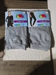 Fruit Of Loom Thermal Underware Waffle Pant And Ls Crew Top Gray Sz New. Price: $18.50.