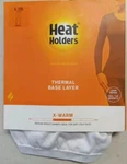 Heat Holders Women's Thermal Base Layer Pants. Size Large White New. Price: $17.50.