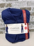 Cuddl Duds Navy 3PC Lounge Set Soft Knit Pj Cardigan Tank Top Pants Sz Xl New. Price: $34.00.