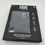 Frye Mens Size Xl Gray Base Layer Set Long Sleeve Crew And Pant 2 Piece New. Price: $14.99.