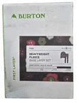 New Burton Kids Heavyweight Fleece Base Layer Set Flower Power Pattern Medium. Price: $45.97.