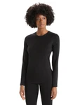 Icebreaker Women's Merino 200 Oasis Long Sleeve Crewe Thermal Top (black,xl) New. Price: $107.99.