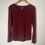Segments Women's Merino Wool Long Sleeve Base Layer Top, Dark Red Pre-owned. Price: $28.99.