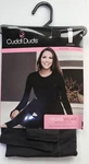 Cuddl Duds Women's Legging Warm Layers Bottoms Stretch Black Microwear Nwt New. Price: $16.90.