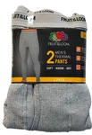 2-PACK Fruit Of Loom Men Thermal Pants Waffle Light Gray Heather New. Price: $14.96.