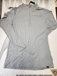 Burton Snowboard Phayse Merino Base Layer Quarter-zip Petrol Mens Lg New W/tags. Price: $99.99.