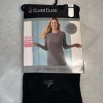 Cuddl Duds Women Black Cozy Stretch Thermal Long Sleeve Crew Top Size Xl New. Price: $19.66.