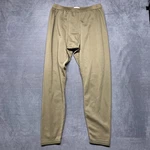 New Horizons Rehab Grid Fleece Pants Mens Large Tan Cold Weather Drawer Military Used. Price: $24.99.