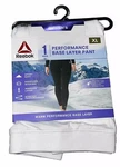 Reebok Women Xlarge White Performance Base Layer Pants Warmth New. Price: $12.00.