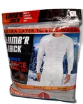 Long John Top Bottom Underwear 2 Piece Set Thermal Mens Large Gray Lumbr Jack New. Price: $25.77.