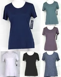 32 Degrees Cool Women Fitted T-shirt Short Sleeve Scoop Neck S, M, Xl, 2XL New. Price: $11.90.