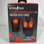 New Action 5 Volt Rechargeable Heated Vest Liner W/ Power Bank Unisex S/m. Price: $69.99.