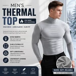 Men's Thermal Underwear Top Slim Fit High Neck Long Sleeve Winter Shirt New. Price: $9.99.