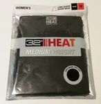 Women's 32 Degrees Heat Black Long Sleeve Scoop Neck Size Medium New. Price: $15.99.