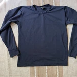 The North Face Mens Large Navy Blue Fleece Lined Base Layer Long Sleeve Top Pre-owned. Price: $13.50.