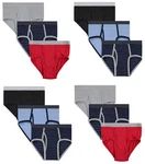 Billionhats 12 Pack Boys White And Assorted Colors Cotton Underwear Briefs New. Price: $34.56.