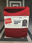 Hanes Originals Men's Reversible Knit Thermal Top Red Size Xl New. Price: $12.99.