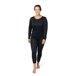 Hot Chillys Women's Pepper Skins Crewneck Top Medium Black Base Layer Nwot New. Price: $40.00.