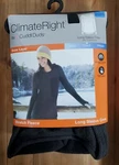Cuddl Duds Shirt Xs Womens Base Layer Stretch Fleece Black Crew Climate Right New. Price: $14.98.