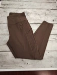 Avalanche Women's High-waisted Ankle Pants Size Xl, Brown, Euc Pre-owned. Price: $13.99.