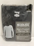 Mission Ridge Men Premium Thermal Top, Long Sleeve Crewneck - 2XL New. Price: $7.00.