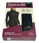 Paradox Drifleece Eco Repeve Merino Blend Women Base Layer Top, Size Xl, Black New. Price: $12.97.