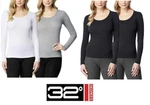 32 Degrees Ladies' Heat Long Sleeve Scoop Neck Tee, Pack, Colors/sizes New. Price: $12.95.