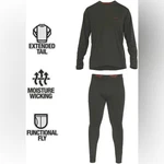 Wrangler Men Thermal Underwear 2 Piece Set Long Johns Shirt And Pants Size Xxl New. Price: $18.74.