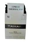Tahari Mens Waffle Knit Thermal Top Black Long Sleeve Warm Fall Winter New. Price: $14.99.