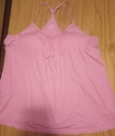 Free Country Tankini Top Xl Pink Racerback Excellent Used Con Spaghetti Straps Pre-owned. Price: $17.77.