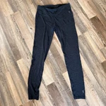 Smartwool Women's All Season Merino Base Layer Leggings-dark Gray-large Pre-owned. Price: $46.00.