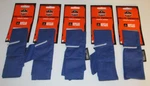 Lot Of 5 Chill-its Tie Bandanas Ergodyne 6700 Solid Blue Evaporative Cooling Frs New. Price: $10.99.