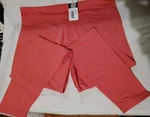 Mancyfit Women's Fleece Lined Leggings Sz 3X Xxxl Coral Salmon Papaya Pink New. Price: $15.00.