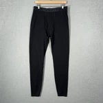 Terramar Merino Woolskins Thermal Base Layer Pants Mens Large Black Pre-owned. Price: $22.09.