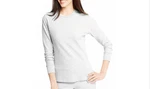 New Womens Hanes Thermal Crew Tagless Long Slevee Color Ivory Size 3XL. Price: $12.99.