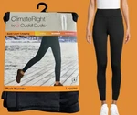 Climate Right By Cuddle Duds Women Size Xs 2-4 Base Layer Leggings Plush Warmth New. Price: $9.99.